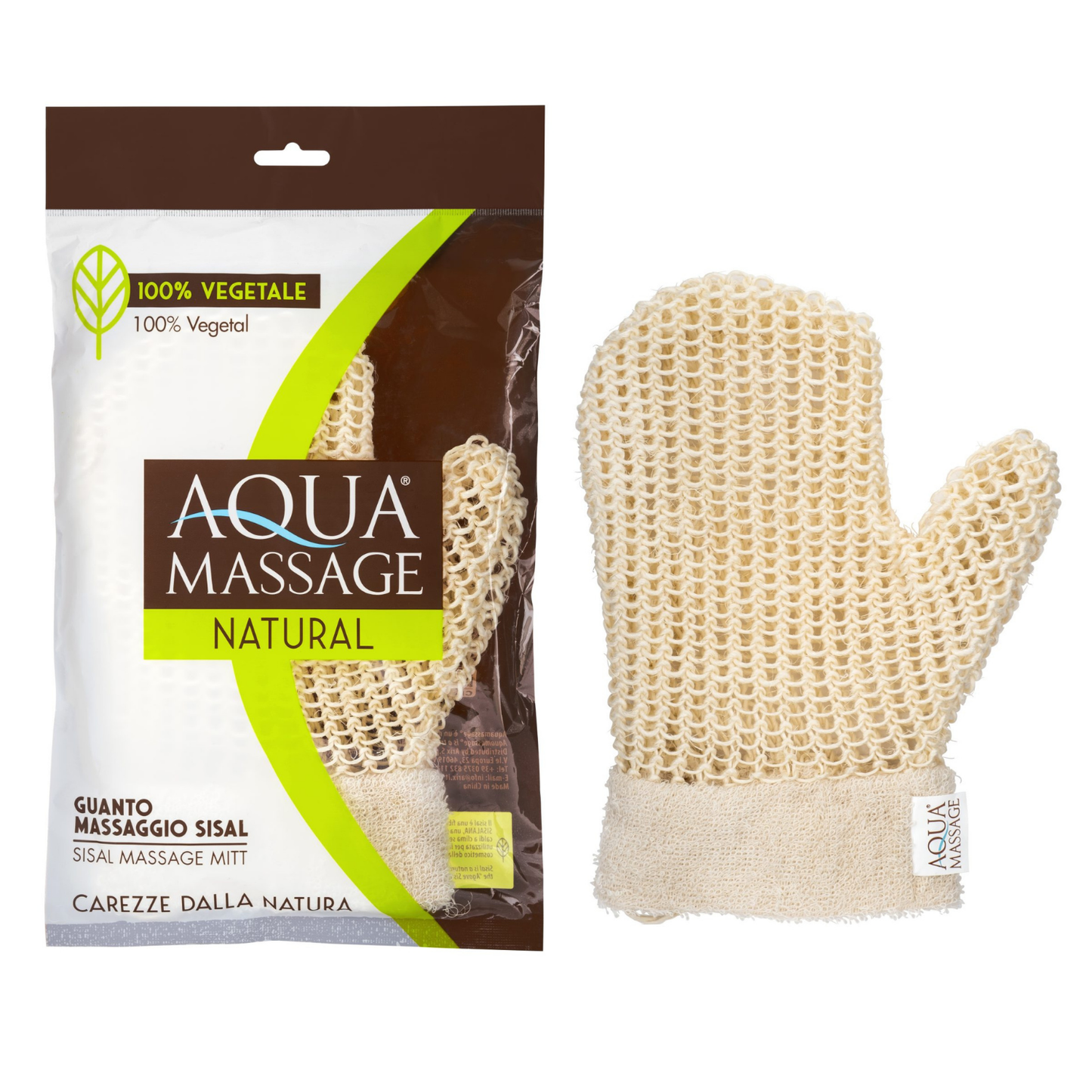 AQUA Sisal Massage Mitt (AQ952)