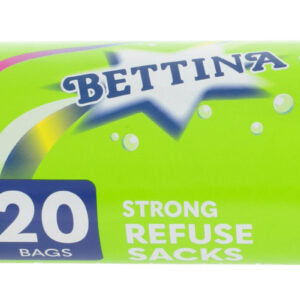 B195 Bettina 20pc Strong Refuse Sacks 50L