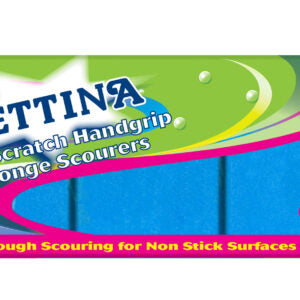 B328WS Bettina 6pc Shaped Non Scratch Sponge Scourers