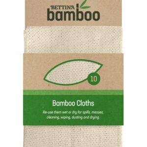 B474 BETTINA 10pc Bamboo Cloths
