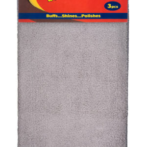 B478 Bettina 3pc Microfibre Ultra Car Buff Cloths