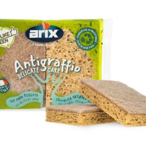 A12791 Arix WLG 2pc Non Scratch Cellulose Sponge