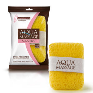AQ954 Aqua Massage Soap Holder Sponge Mitt