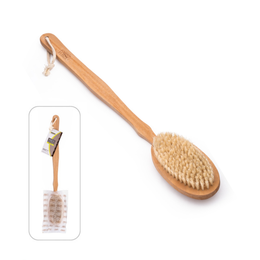 Wooden Bath Brush – Natural Bristles