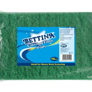 B111 Bettina Green 10pc Catering Fibre Pads