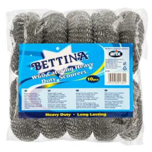 B138 Bettina 10pc Catering W60 Metal Scourers