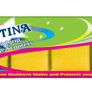 B328E Bettina 8pc Non Scratch Handgrip Scourer
