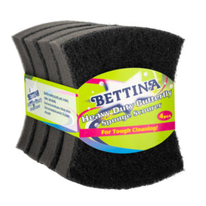 B357HD Bettina 4pc Heavy Duty Butterfly Scourers