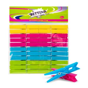 B399 Bettina 22pc Jumbo Plastic Pegs