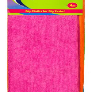 B433 Bettina 4pc XL Microfibre Cloths