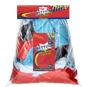 B477 Bettina Bag of 10 Microfibre Car Rags