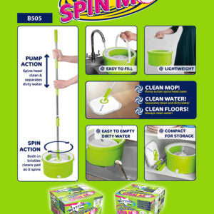 B505 BETTINA Clean Water Spin Mop (4)