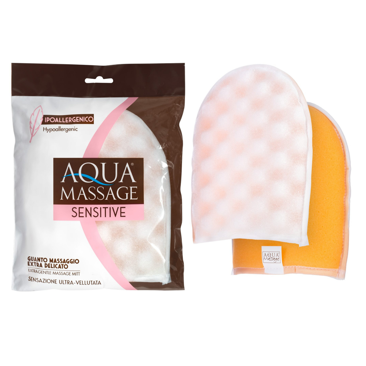 Aqua Sensitive Gentle Massage Mitt (AQ956)