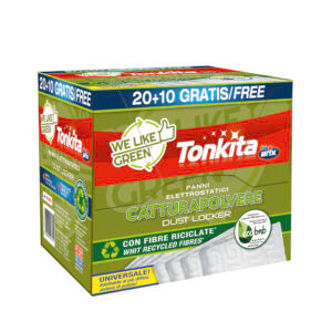 TK0323 Tonkita WLG Recycled Fibres Dust Locker Cloths 20 pcs +10 FREE