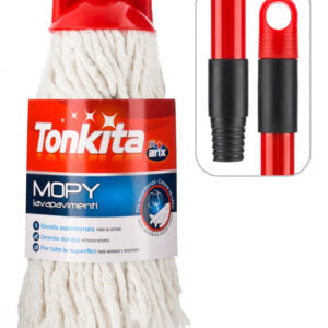 TK63668M Tonkita Cotton Mop with Handle