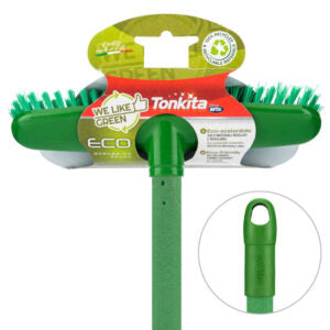 NEW! WE LIKE GREEN TK671 WLG Scrub Broom